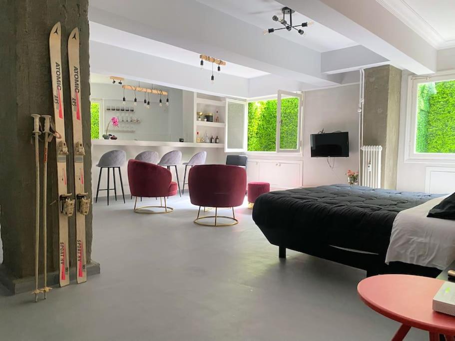 Brand New Modern Street-Style Studio /City Center Афины Экстерьер фото